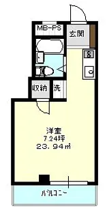 エクセレンス元町館【3階】の間取り