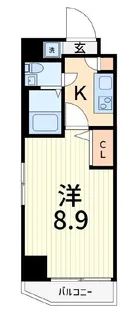 アスール亀有【7階】の間取り