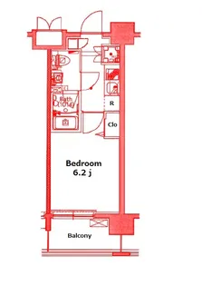 L AVENIR Station tower【1階】の間取り