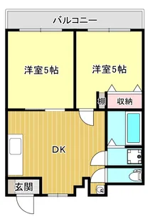 中村ビル【2階】の間取り