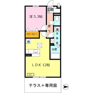 マ・メゾン榮 III【1階】の間取り