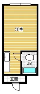 グランディル【3階】の間取り