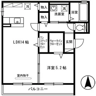 エリチェ青山【3階】の間取り