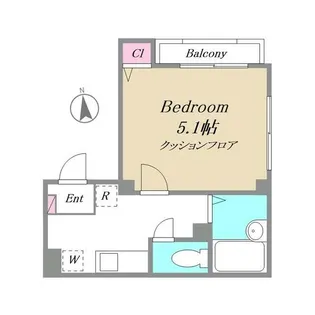 東京都足立区柳原2【マンション】の間取り