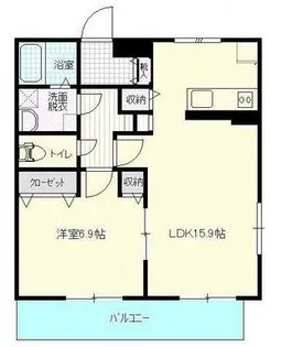 サンモールII【2階】の間取り