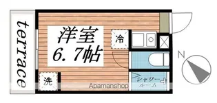 アルカンシェル薬園台【1階】の間取り