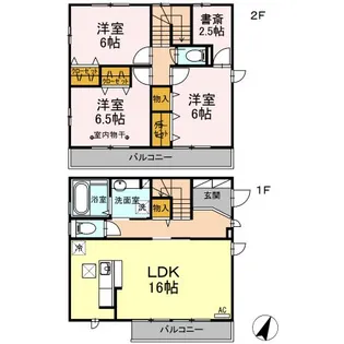 グランコート VIIの間取り