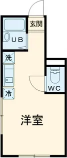 アートヒルズ若葉町【1階】の間取り