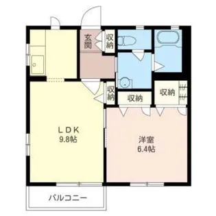 ファミール金子【2階】の間取り