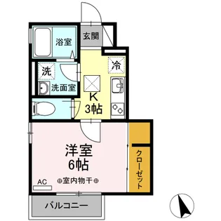 東京都西東京市芝久保町5【アパート】の間取り