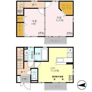 埼玉県さいたま市中央区大戸1【一戸建】の間取り