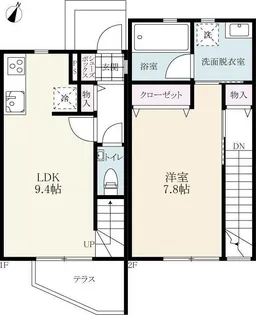 プレミアム高木瀬西の間取り