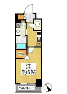 スカイコート両国参番館【6階】の間取り