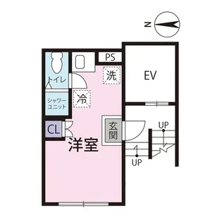 ソナーレフォレスタ馬込【1階】の間取り