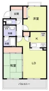 キングホームズ2番館 A号棟【2階】の間取り