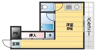 アイワステーションビルVI号館【2階】の間取り