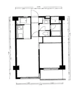 モンドール池上【1階】の間取り