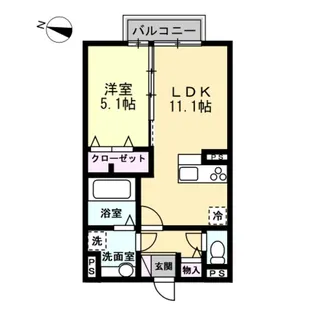 アルティメットM【2階】の間取り