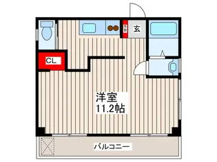 メゾンアーガマ【2階】の間取り