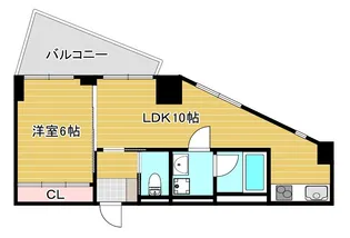 神奈川県藤沢市鵠沼橘1【マンション】の間取り