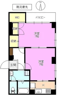 ベルメッソさんぽ館【2階】の間取り