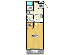 コオペラティブハウス セントポーリア【1階】の間取り