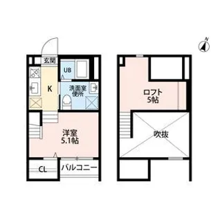 ルミエール柳森町(ルミエールヤナモリチョウ)【2階】の間取り