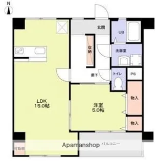 若杉ビル【2階】の間取り