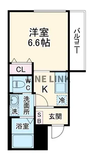 エルベコート東寺【3階】の間取り