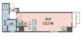 アムス四谷三丁目【4階】の間取り