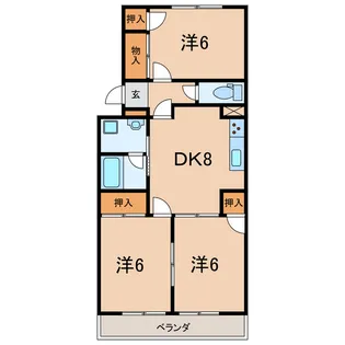 エスポワール(太田町)【2階】の間取り
