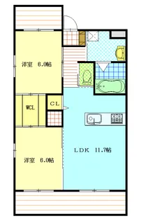 ディライト【1階】の間取り