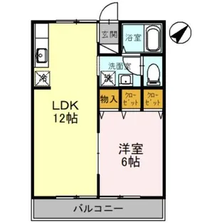 アーバンライフ II【1階】の間取り