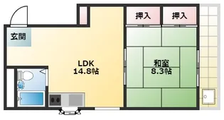 大広第2ビル【3階】の間取り