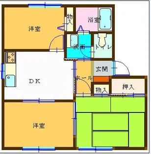 フォーレス【1階】の間取り