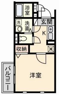 ヴェルドール立川【3階】の間取り