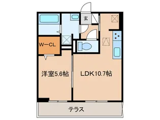 ciel太閤通【3階】の間取り