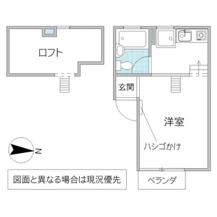 スタートハウス【2階】の間取り