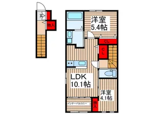 アドニス【1階】の間取り