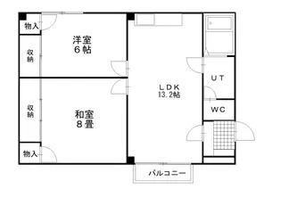 明治ビル【3階】の間取り