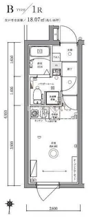 MAXIV CROS川崎大師【3階】の間取り