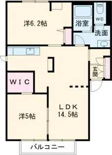 グランデージ・オヌキ C棟【2階】の間取り