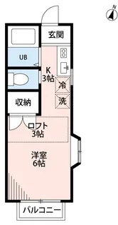シティコート上十条A棟【2階】の間取り