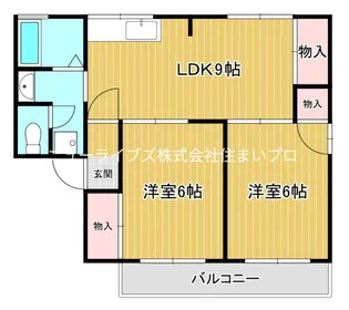 ケイメゾンシャルマン(Kメゾンシャルマン)【1階】の間取り