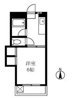 小野寺コーポ【2階】の間取り