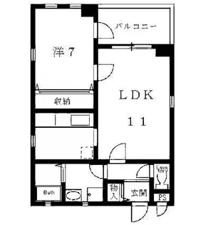 メゾン・ルミエール【2階】の間取り