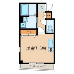 エルクレスト【1階】の間取り