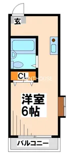 調布レジデンス【3階】の間取り