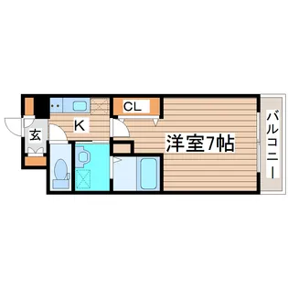 Primavera miyamachi【1階】の間取り