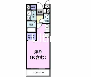 リフティ西塩小路【2階】の間取り